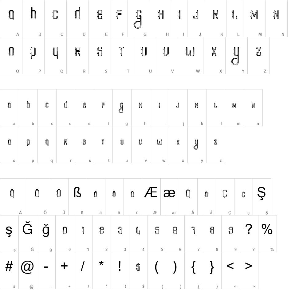 Poker Style free font
